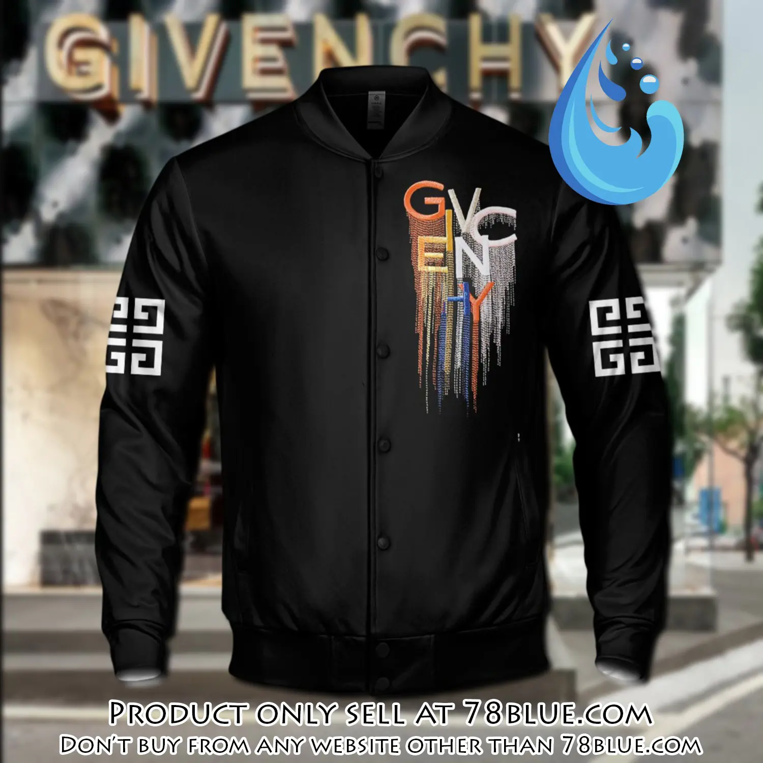 Luxury givenchy varsity premium baseball jacket bjv1054 78b1416809